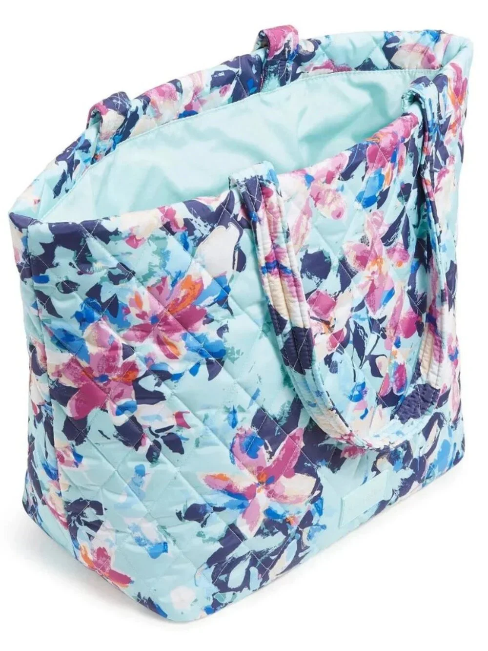 Vera Bradley Grand Tote Floating Blossoms Ultralight Purse Handbag